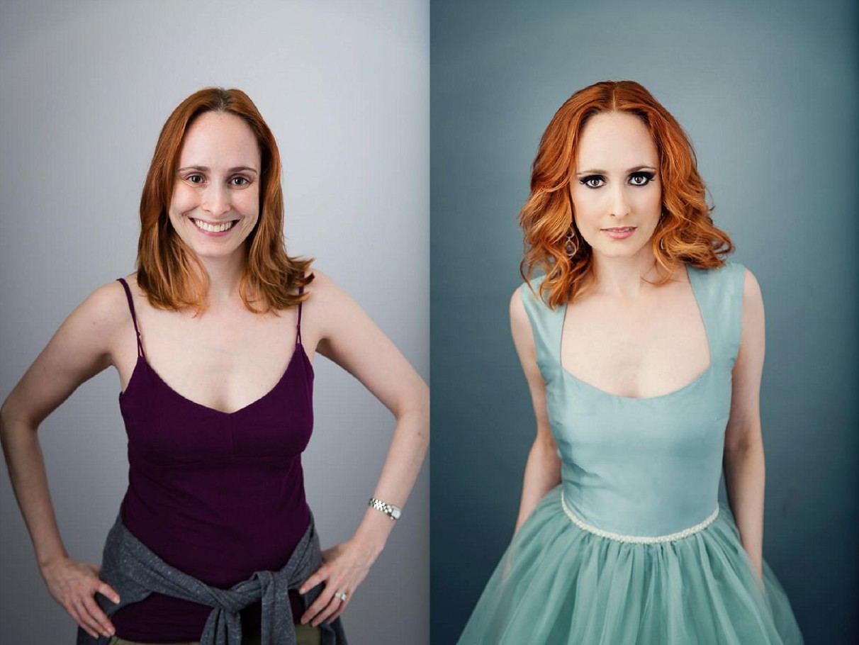 glamour steve lee photography before after makeover michelle
